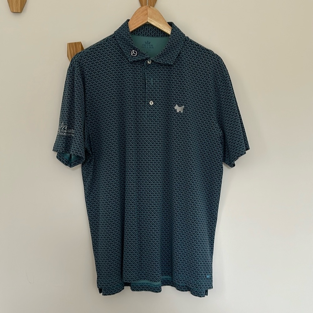 Peter Millar x Scotty Cameron Wave Scotty cotton polo - Size M - Rare